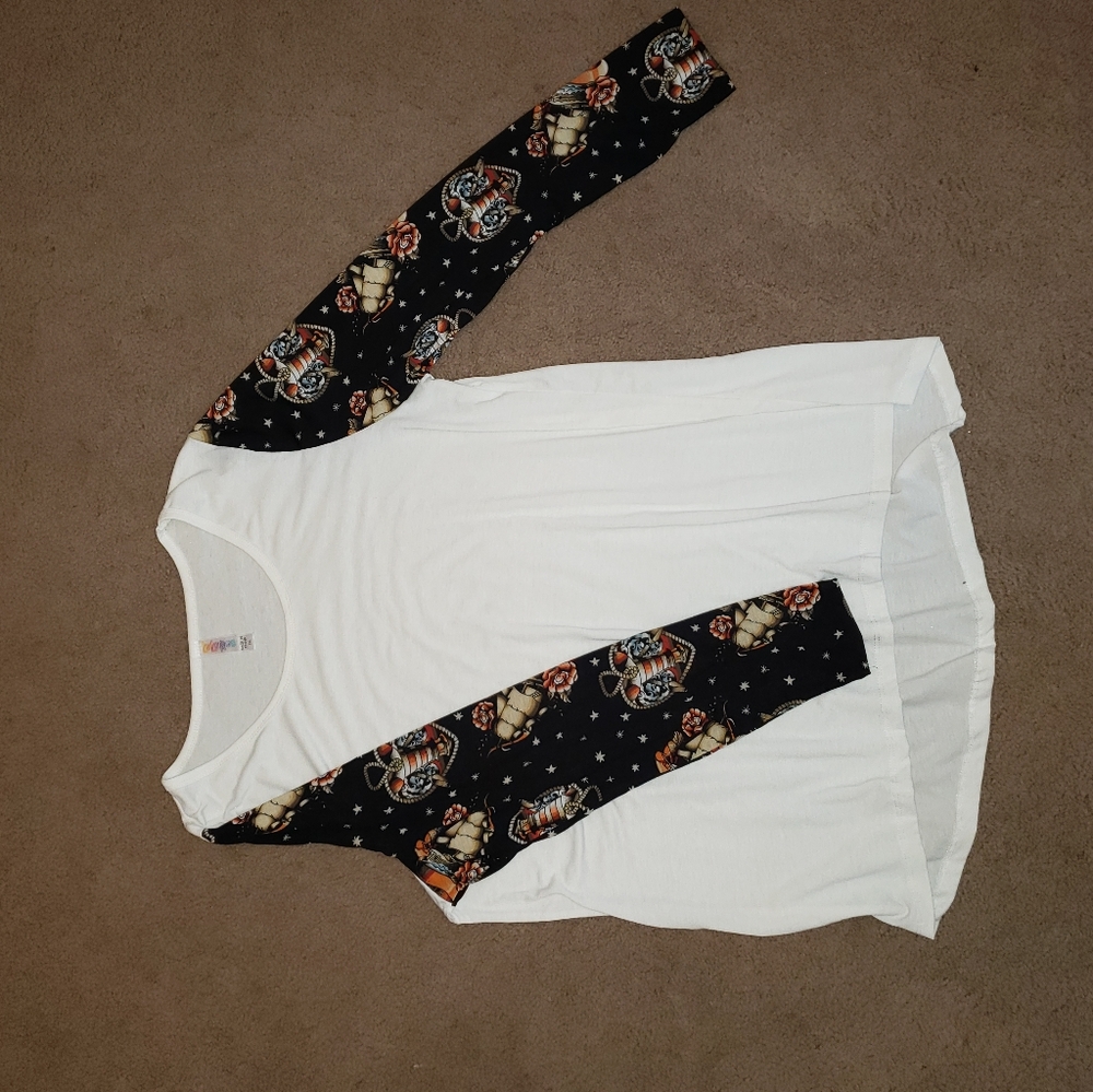 Tatted sleeves Lularoe lynnae